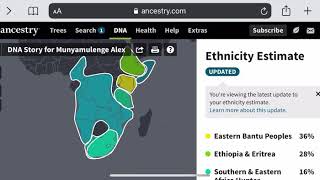 Tutsi Ancestry DNA updated