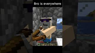 bro is everywhere 💀 #minecraft