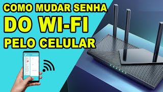 Como mudar a senha do Wifi  ROTEADOR pelo CELULAR sem INSTALAR nenhum aplicativo #lucominformatica