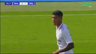 Vinicius Tobias - Real Madrid Juvenil A (U19) vs Shakhtar (05/10/2022)