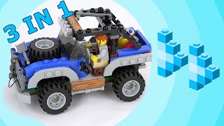 Fast Forward Building All 3 IN 1 Outback Adventures [Lego 31075]