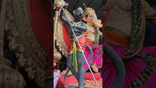 biggest ganesh aagman 2024 | Mumbai Ganesh 2024 | ganapati bappa morya #shorts #trending