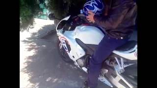 Покатушки на мотоцикле honda cbr