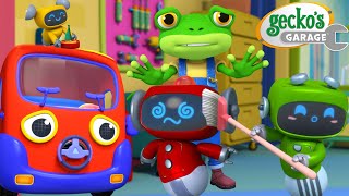 Baby Truck Sleepover Chaos! | Gecko's Garage | Trucks For Children | Cartoons For Kids