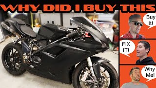 I Bought The Worst Ducati 848 EVO! I Really Should Make Better Decisions.