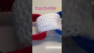 Chain Links! 🙌 #happy4thofjuly #4thofjuly #4ofjuly #decoration #crochet #easycrochet #decor