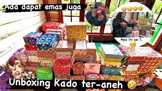 UNBOXING KADO PERNIKAHAN / Ada yang ngado ini buat ngakak semuanya tapi suka banget