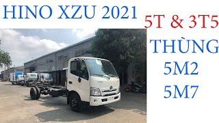 Xe Tải Hino XZU 2021 - Xe Hino 3 tấn 5 - Xe Tải Hino 5 Tấn