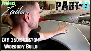 350Z DIY Custom Widebody Build Part 11