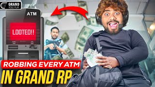 We Destroyed Cops & ATMs In City In Gta5 Rp