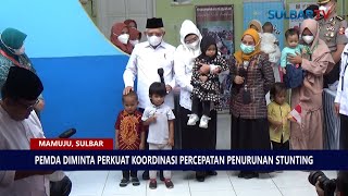 PEMDA DIMINTA PERKUAT KOORDINASI PERCEPATAN PENURUNAN STUNTING