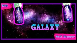 Гель лак дизайн ногтей космос. Космический маникюр GALAXY. Пошаговая техника нанесения.