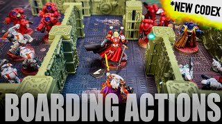 *NEW CODEX* Blood Angels vs. Leagues of Votann | Boarding Actions Battle Report