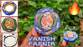 How to make Vanish Fafnir Energy Layer Homemade Cardboard BEYBLADE  BURST DYNAMITE BATTLE | DB