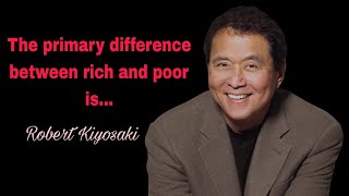 Robert Kiyosaki's Game-Changing Quotes. Book rich Dad poor Dad.