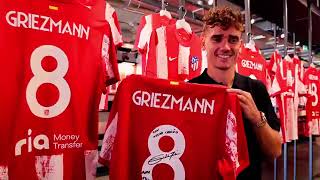 THE PRODIGAL SON IS BACK HOME// GRIEZMAN NEW AT'LETICO MADRID NUMBER= 8 //