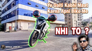 Ye Galti Kabhi Maat Karna Apni Bike Me NHI TO 😱 ? | Helmet | Rahul Jangid #video #youtube #bike