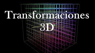 Transformaciones lineales en tres dimensiones | Esencia del álgebra lineal, capítulo 4b