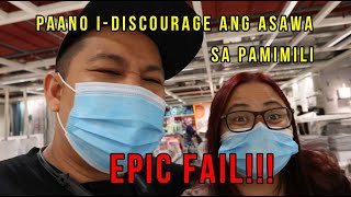 Paano i-discourage ang asawa sa pamimili-Epic Fail