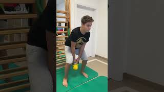 Trening Nastolatka #fizjoterapia #viral #shortvideo #trening #shortsvideo #siłownia #dzieci