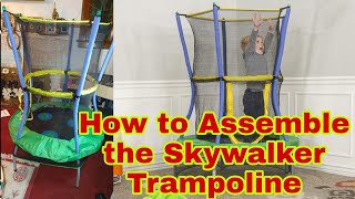 How to Assemble Kids Trampoline Tutorial