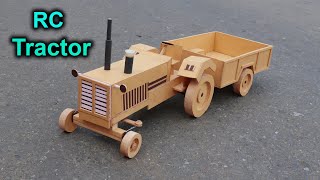 How To Make RC Tractor । Cardboard RC Tractor । Homemade RC Tractor