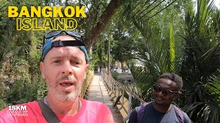 This is What Bangkok ISLAND Life  is Like - the Green Lung of Bangkok