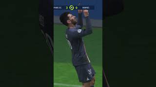 FIFA 23 Gameplay | PSG Messi Scorpion Kick Skills #shorts