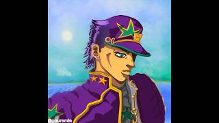 Jotaro Part 6 Art! #jojo #jojos #jjba #jotaro