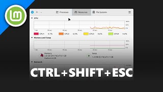 How to Open System Monitor With Shortcut Key on Linux Mint | CTRL+SHIFT+ESC