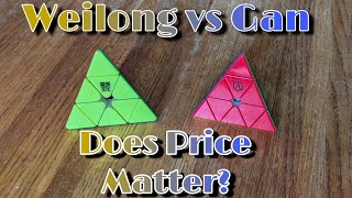 Weilong vs Gan Pyraminx • Does Price Matter?