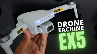 DRONE EACHINE EX5 - CÂMERA 4k + GPS - VALE A PENA?! TESTE de VOO e Unboxing!