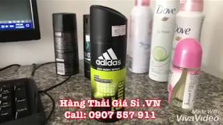 Xịt toàn thân nam Adidas