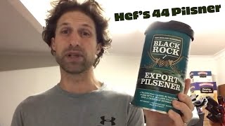 Hef’s 44 Pilsner 4.9% ABV - SwillinGrog Beer Review