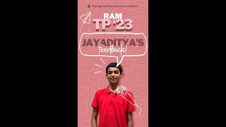 RAM TP 2023 | Participant testimonial #2