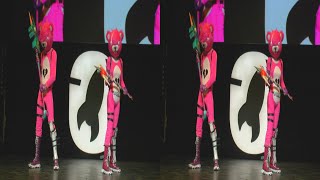 (3D) Cosplay based on Fortnite bear /Comic con Starcon /