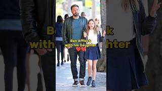 Ben Affleck with his Daughter #shorts #benaffleck #jenniferlopez #jlo