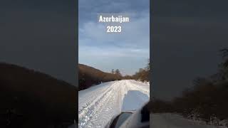 winter in Azerbaijan, 2023