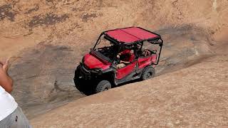 Honda Pioneer 1000-5 Hells Escalator @ Hells revenge in Moab Utah