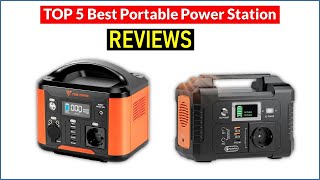 ✅ BEST 5 Portable Power Station  Reviews | Top 5 Best Portable Power Station  - Buying Guide