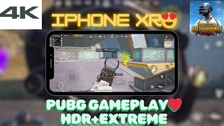 Iphone Xr Pubg Mobile Hdr+Extreme gameplay