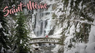 Cirque de Saint-Même en hiver