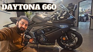 Triumph Daytona 660 first look and  Price reveal 🇮🇳 #triumph  #bikereview #bike #motorcycle