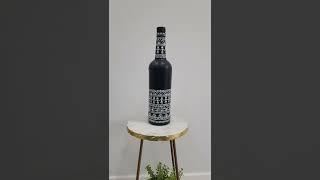 Warli Art On Bottle #shorts #youtubeshorts #ytshorts #bottleart #warliart