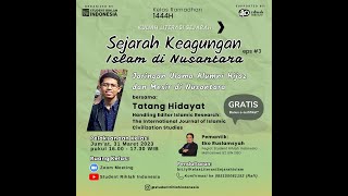 WEBINAR #102 SRI: Jaringan Ulama Alumni Hijaz dan Mesir di Nusantara