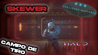 *CAMPO DE TIRO* LOS 3 NIVELES DEL SKEWER (NUEVO SNIPER) | HALO INFINITE TECH PREVIEW