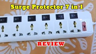 7 in 1 Surge Protector Review | Best Extension Cord in Market