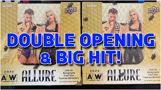 DON'T SLEEP ON AEW ALLURE!! Double Hobby Box Opening!