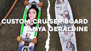 Skateboard Anya Geraldine !