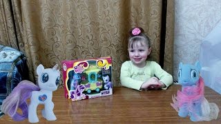 Моя маленькая пони Май Литл сюрприз распаковка игрушек May Little Pony box surprise unpacking toys